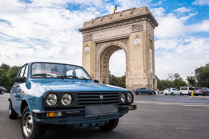 Private -RedPatrol Tour of Bucharest with a Romanian Vintage Car - Touring the Residential Blocks and Government Residences