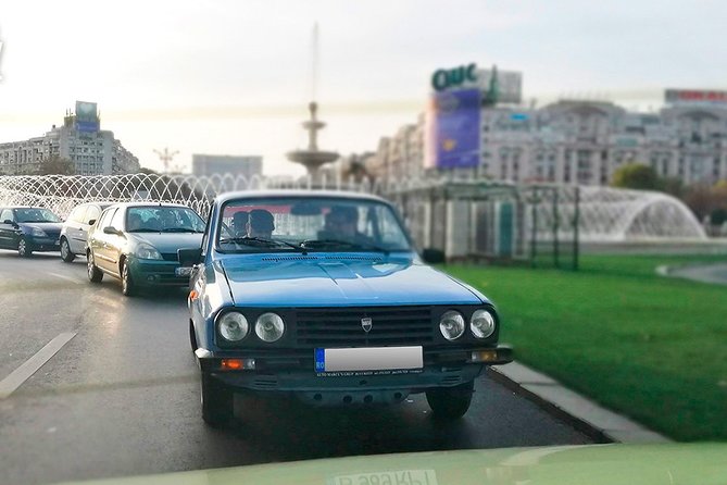 Private -RedPatrol Tour of Bucharest with a Romanian Vintage Car - Exploring the House of the Free Press