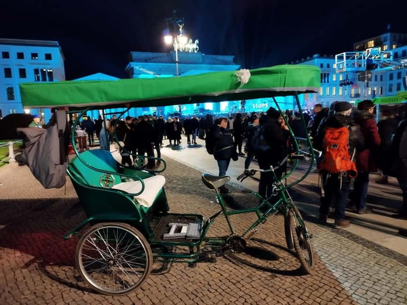 Private Rickshaw Taylor Made By Night Tour - Discover Berlin’s Nightlife on a Private Rickshaw Tour