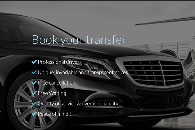 Private round trip transfer from/to Paris airports - Flexibility with Cancellation and Weather Considerations