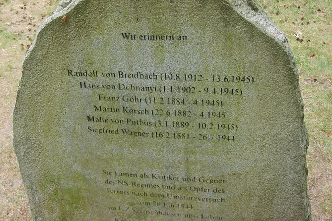 Private Sachsenhausen Concentration Camp Memorial Tour - Highlights: Key Sites Visited During the Tour