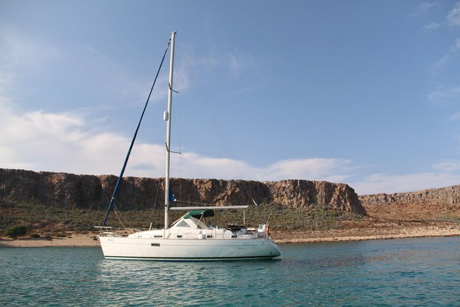 Private Sailing Cruise, Balos and Gramvousa with meal and drinks. - Snorkeling and Beach Time in Crete’s Pristine Waters