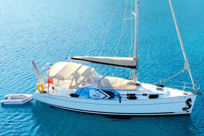 Private sailing trip to Kallithea Thermes Bay and Antony Quinn Bay. - Discover Rhodes’ Coastal Beauty on a Private Sailing Trip