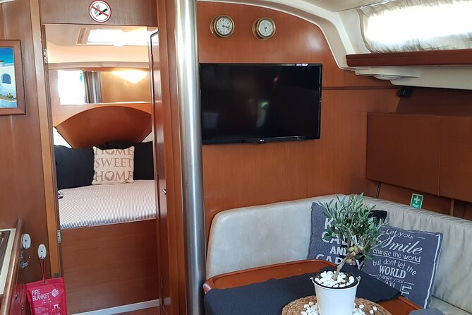 Private sailing trip to Kallithea Thermes Bay and Antony Quinn Bay. - Return Journey and Final Views