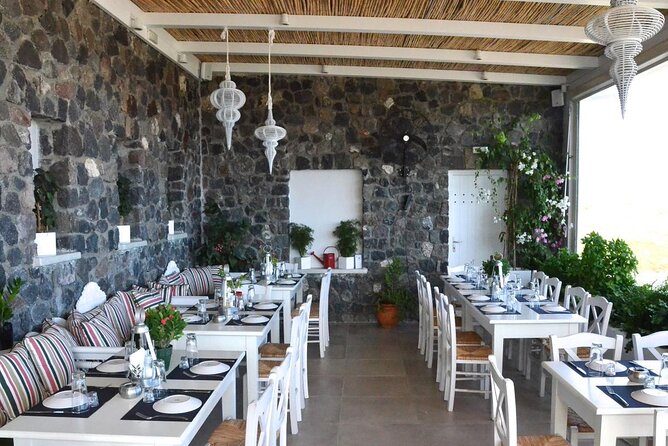 Private Santorini Island Tour with Winery Lunch - Relax at Perissa Black Sand Beach