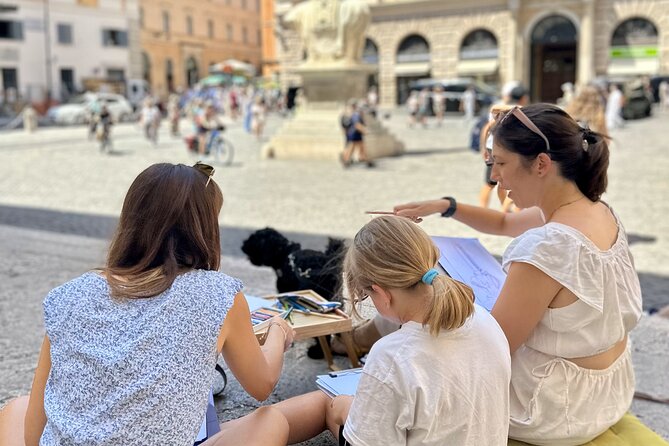 Private Scavenger Hunt Art Lab for FamiliesWith Romes Landmarks - Key Points