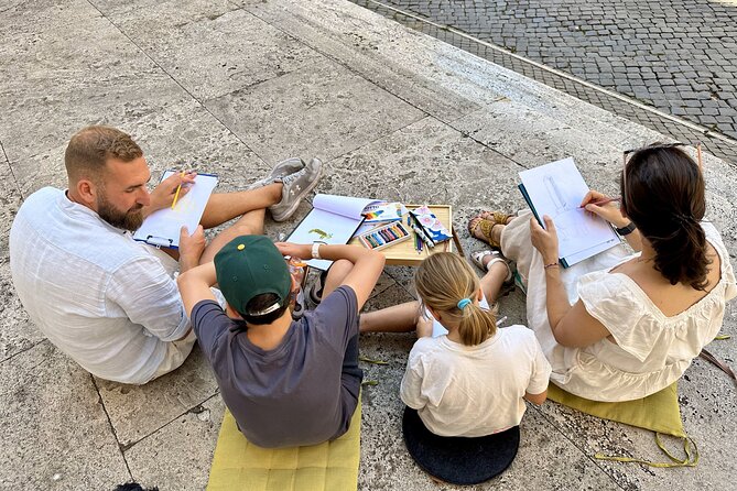 Private Scavenger Hunt Art Lab for FamiliesWith Romes Landmarks - What Makes AJ a Great Guide for Families