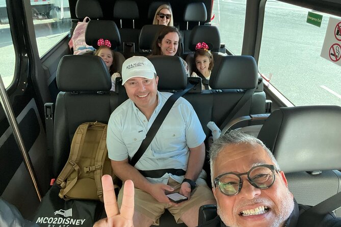 Private Shuttle from Port Canaveral to Lake Buena Vista Resorts - Vehicle Comfort and Accessibility Features
