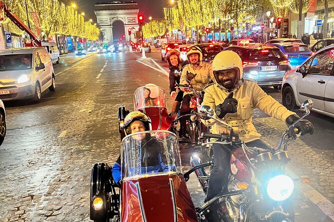 Private Sidecar Tour of Paris at Night with drinks - Logistics: Easy Access and Private Experience