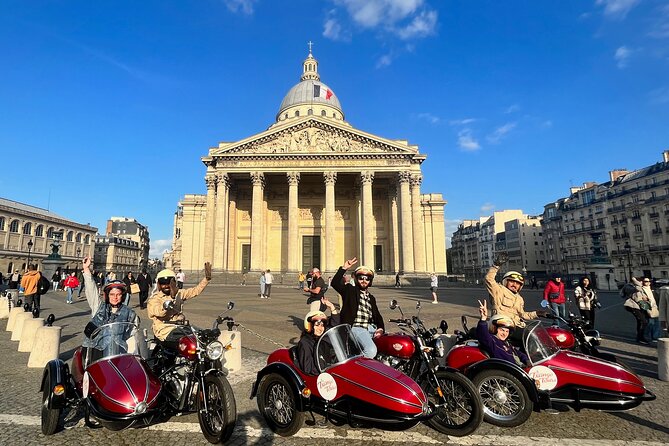 Private Sidecar Tour of the Hidden Gems of Paris - The Secrets of the Pantheon’s Surroundings