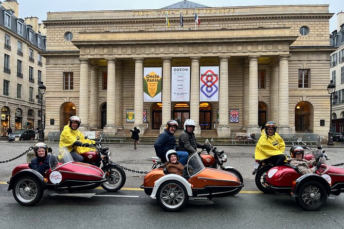 Private Sidecar Tour of the Hidden Gems of Paris - Comfort and Practicalities on the Tour