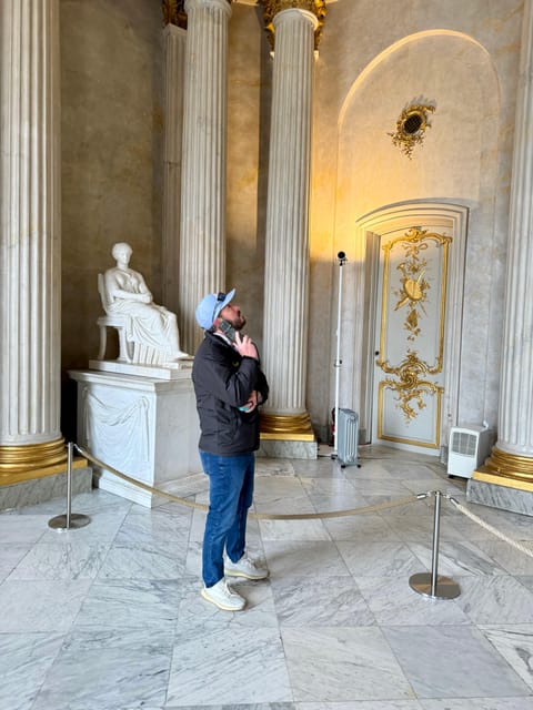 Private Sightseeingtour im Taxi nach Potsdam und Sanssouci - Visiting Sanssouci Palace: The Inner Chambers of Frederick the Great