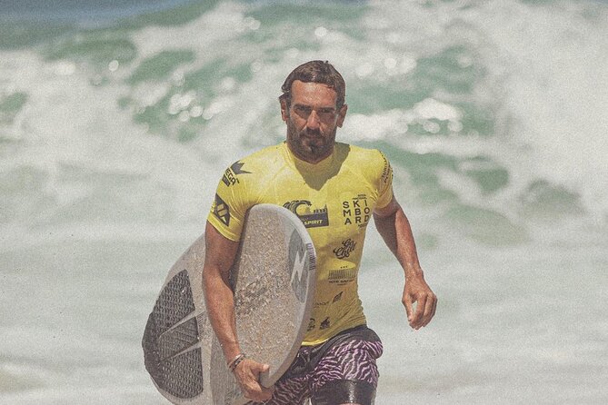 Private Skim Board Lesson in Costa da Caparica Portugal - Personalized Coaching with a Certified Water Safety Expert