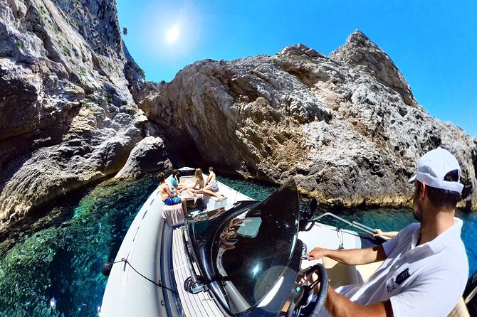Private Skopelos Island Boat Cruise Tour to Mamma Mia Sites - Calm Waters at Panormos Gulf and the Swim-Ready Cave at Dasia