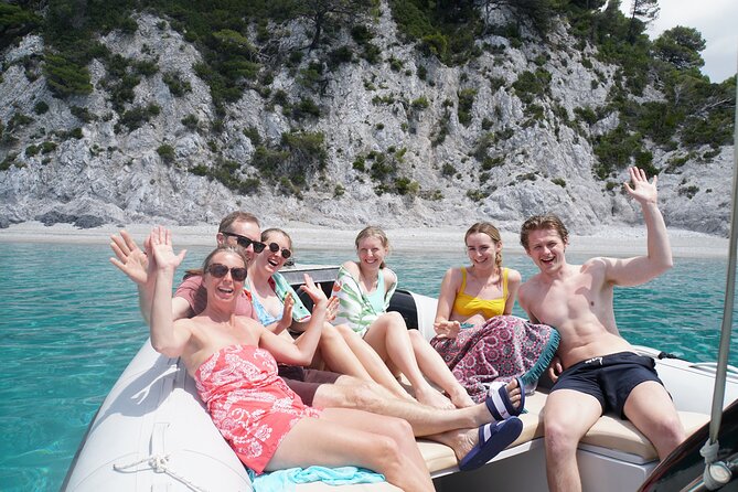 Private Skopelos Island Boat Cruise Tour to Mamma Mia Sites - Relaxing at Kastani Beach, the Iconic Mamma Mia Location