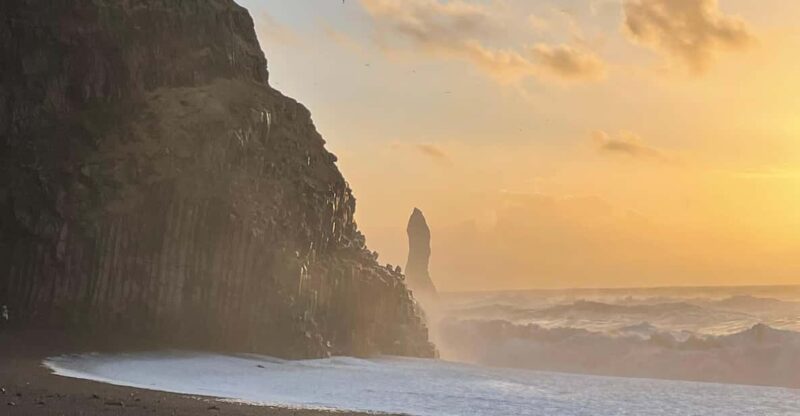 Private South Coast, Glacier & Black Sand Beach Tour - Discover the Secret Waterfall and Its Hidden Charm