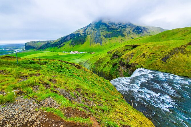 Private South coast tour with Katla Ice cave - Skógafoss: Iceland’s Iconic and Photogenic Waterfall