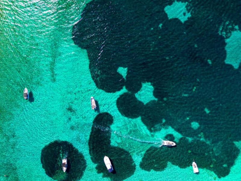 Private Speedboat Tour from Split  Blue Lagoon & olta - Explore the Historic and Scenic Stomorska