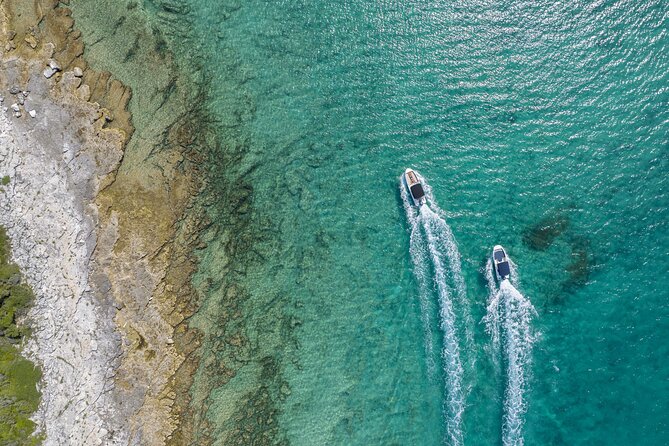 Private Speedboat Tour to Lim Fjord and Red Island - Snorkeling at Sturag or Sveti Ivan Island
