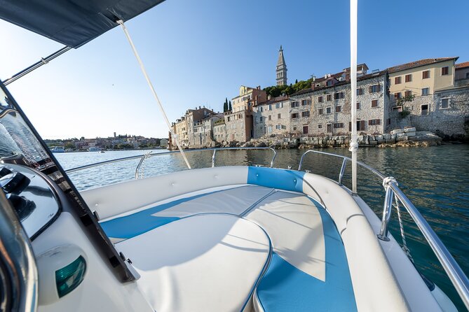 Private Speedboat Tour to Rovinj Islands and South Coves - The Experience of the Skipper and Tour Flexibility