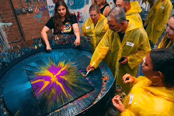 Private Spin Art Experience in New York - Vibrant 45-Minute Spin Art Session in New York City for $89
