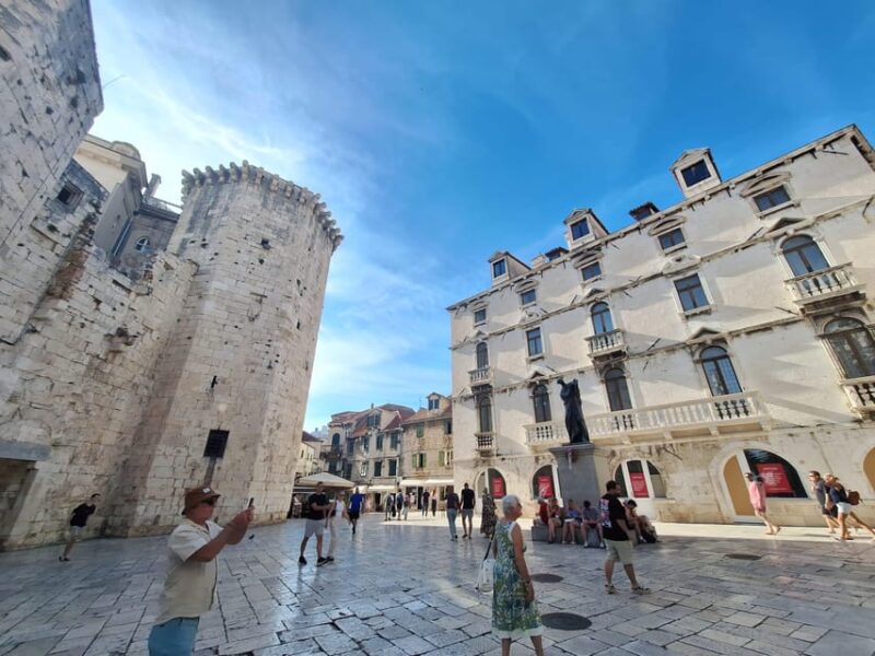 Private Split and Trogir Guided Walk Tour Cruise Ship Pickup - Key Landmarks: From the Golden Gate to Jupiter’s Temple