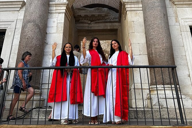 Private Split Tour; Walk like a true Roman Emperor & Empress - Dressing Up as Roman Royalty in Split