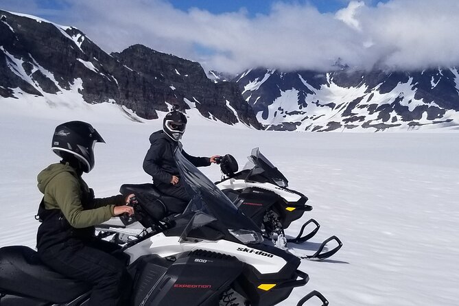 Private Summer Snowmobile / Helicopter Tour - Explore Alaska’s Remote Beauty with a Private Snowmobile and Helicopter Tour