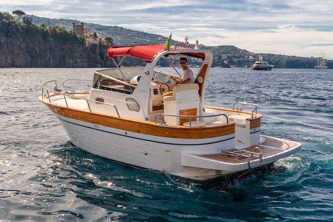 Private Sunset Boat Tour from Sorrento with Aperitif on board - Dining and Drinks Onboard: Aperitifs and Snacks