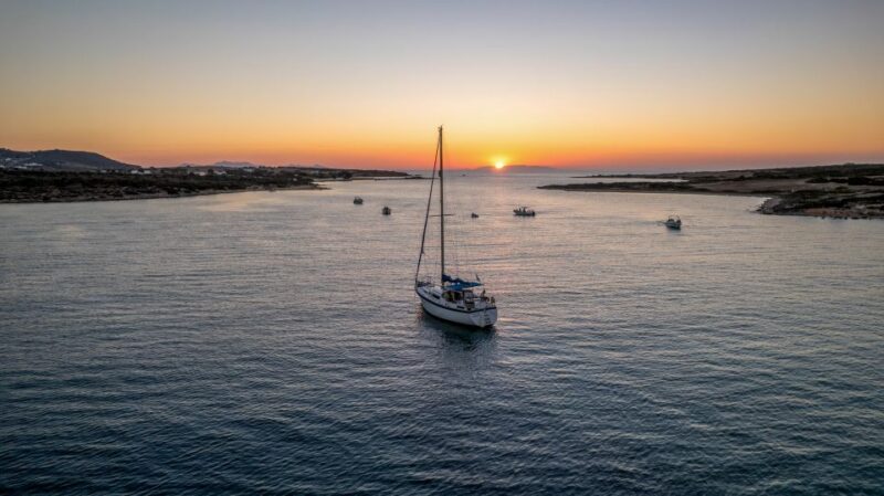 Private Sunset Cruise to Antiparos with Local Snacks - An Intimate Sunset Sail with Local Snacks and Stunning Views