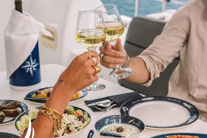 Private Sunset Cruise with Full Greek Dinner - The Crew and Onboard Experience