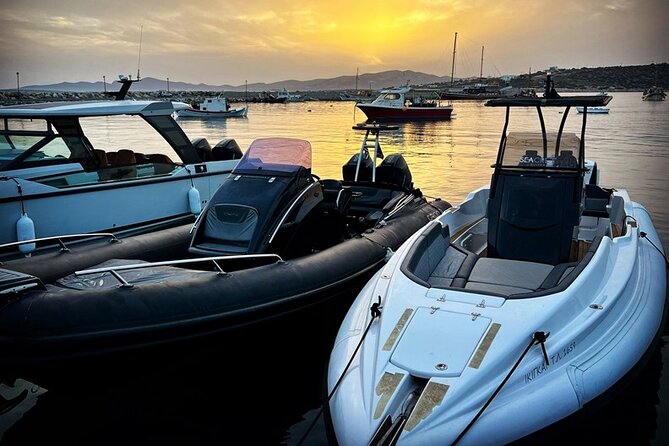 Private Sunset Cruise with Speedboat - Enjoy a Private Sunset Cruise in Paros for a Memorable Evening
