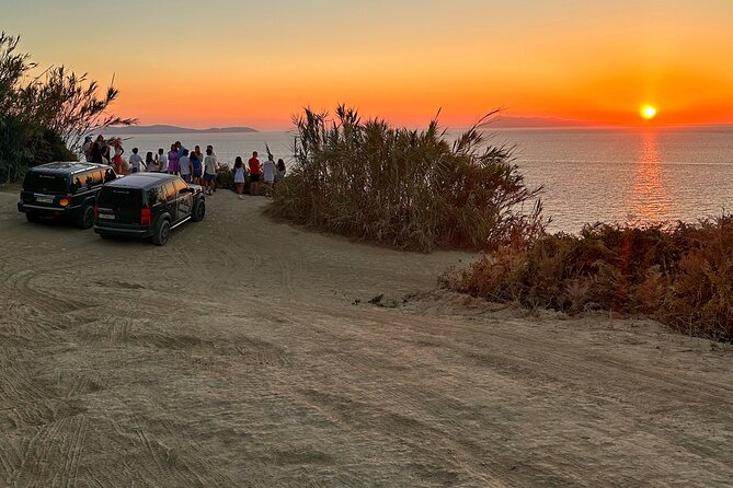 Private Sunset Jeep Safari in North West Corfu with Dinner - Exploring Afionas and Porto Timoni Beach