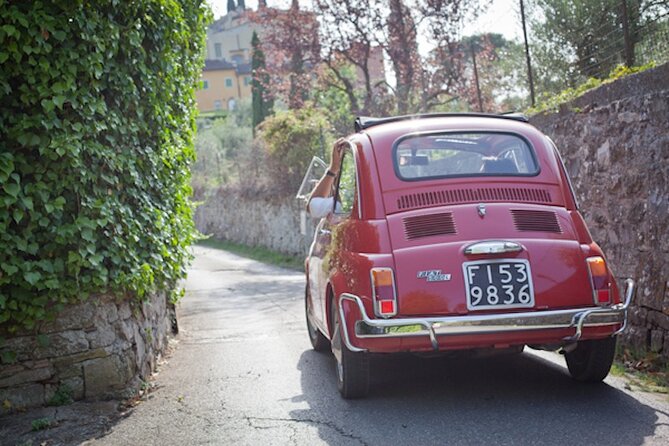 Private Sunset Vintage Fiat 500 Tour from Florence with Dinner - Key Points