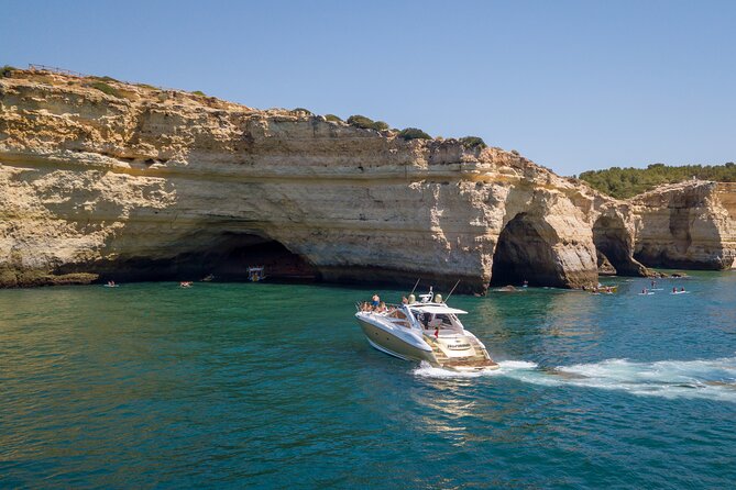 Private Sunset Yacht 2h Cruise from Albufeira Marina - Swimming and Snorkeling Stops Along the Coastline