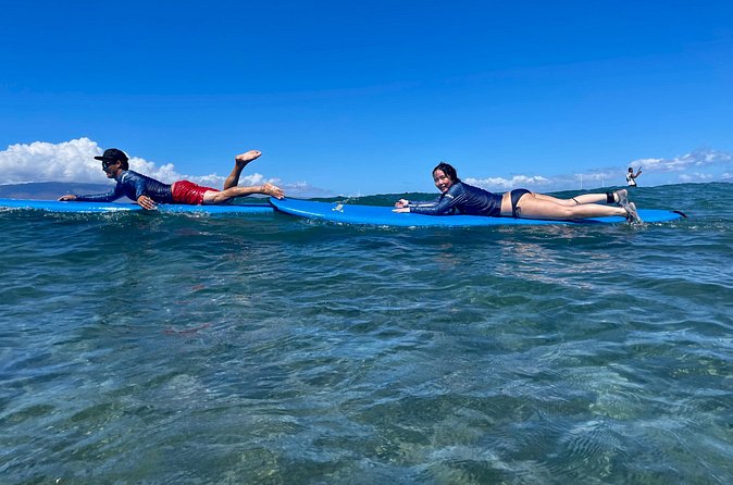 Private Surf Lesson Lahaina Beach Breakwall with Board included - The Itinerary: From Beach Instruction to Wave Riding