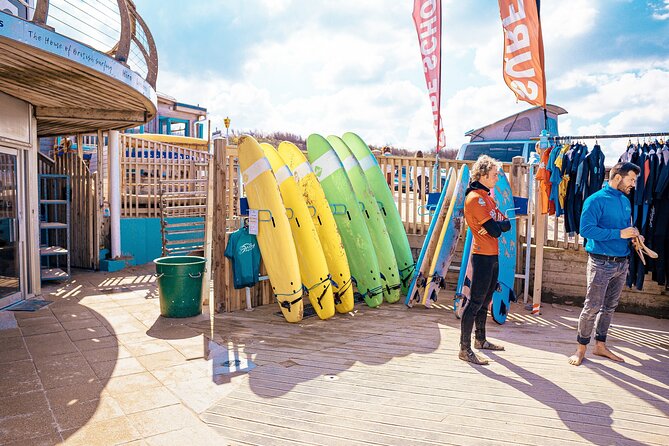 Private Surfing Lesson - Family-Friendly Experience at Fistral Beach