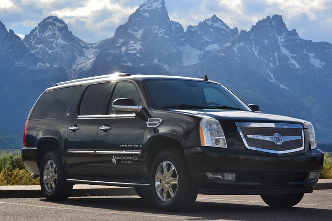 Private SUV Transfers to/ from Jackson Hole Airport JAC - Modern, Air-Conditioned 4x4 SUVs for a Comfy Ride
