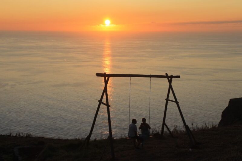 Private Swing Special place w/ Wine and Fruits 4x4 jipe tour - Discover Madeiras Private Swing and Sunset Spot with Wine and Fruits