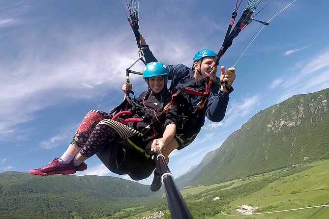 Private Tandem Paragliding in Soa Valley - The Skill and Friendly Approach of Certified Pilots
