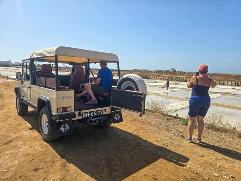 Private Tavira Jeep Tour - Salt Pans, Nature & Santa Luzia - Multilingual Guides and Easy Cancellation Policy