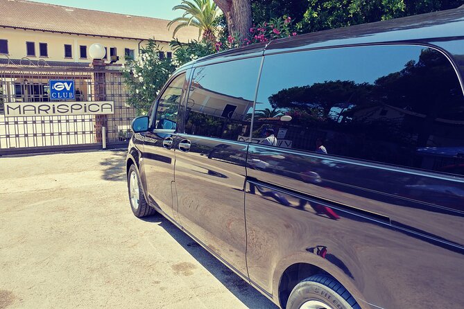 Private taxi transfer service from TAORMINA to SYRACUSE (Ortigia) or Viceversa - Flexibility with Cancellation and Booking