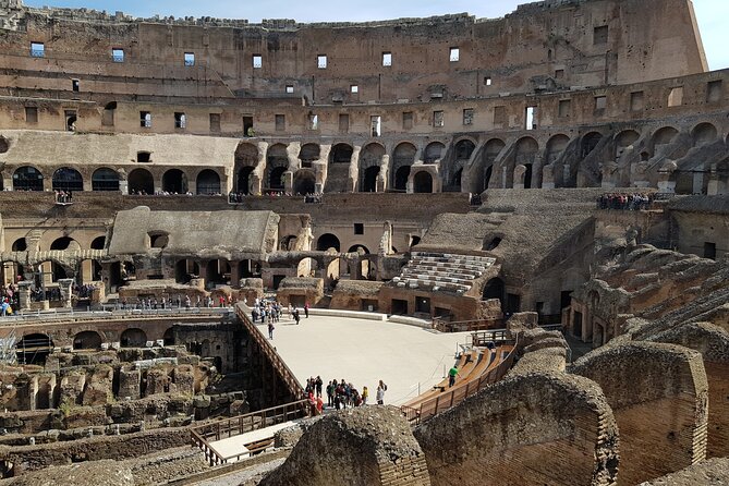 Private Tour Colosseum, Roman Forum & Palatine /arena optional - Key Points