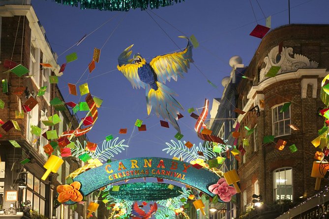 Private Tour: Experience the Christmas Magic in London - Carnaby Street’s Vibrant Christmas Displays
