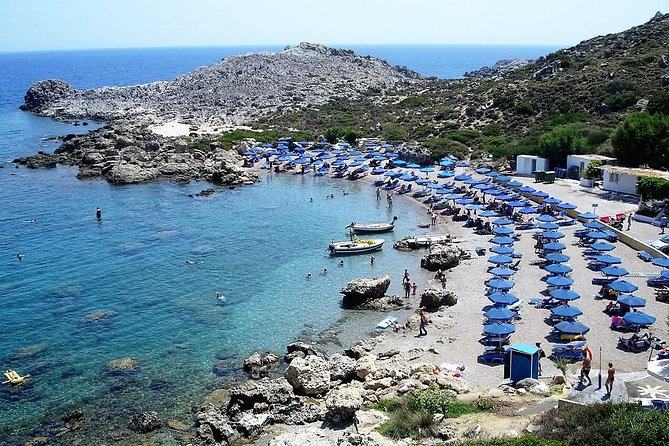 PRIVATE TOUR FOR SENIORS IN RHODES - NO EXTENSIVE WALKING - Up to 4 People - Lunch or Snack at Haraki Seaside Village