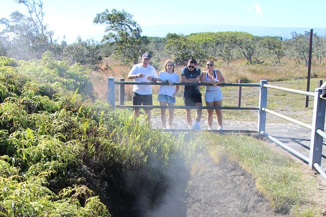 Private Tour from Hilo to Hawaii Volcanoes Natl Park Mercedes Van - Viewing the Active Halemaumau Crater