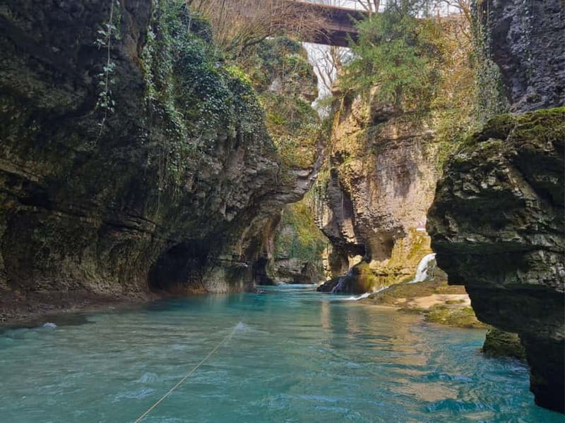 Private tour from KUTAISI: Martvili , Okatse and Prometheus - The "Secret Stop": Discovering Hidden Sights