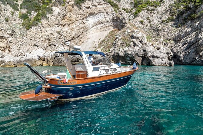 Private Tour from Sorrento to Capri - Gozzo Apreamare 10 - Swimming and Relaxation at Marina Piccola