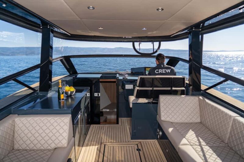 Private tour from Split area to Hvar-Pakleni Island - The Luxury of a Private Colnago 35 Open Boat