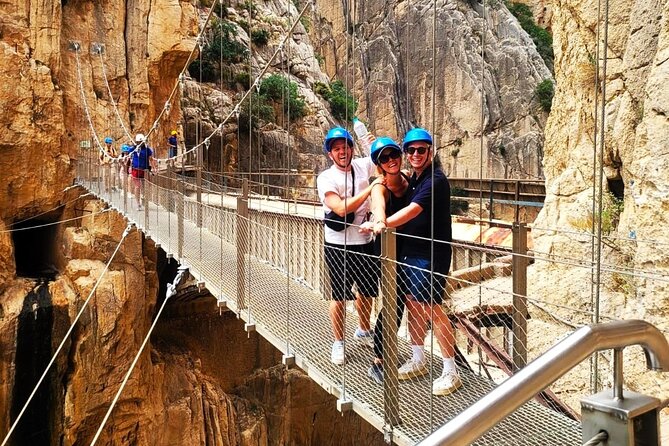 Private Tour in Caminito del Rey from Marbella or Malaga - The Excitement of Crossing the Hanging Bridge